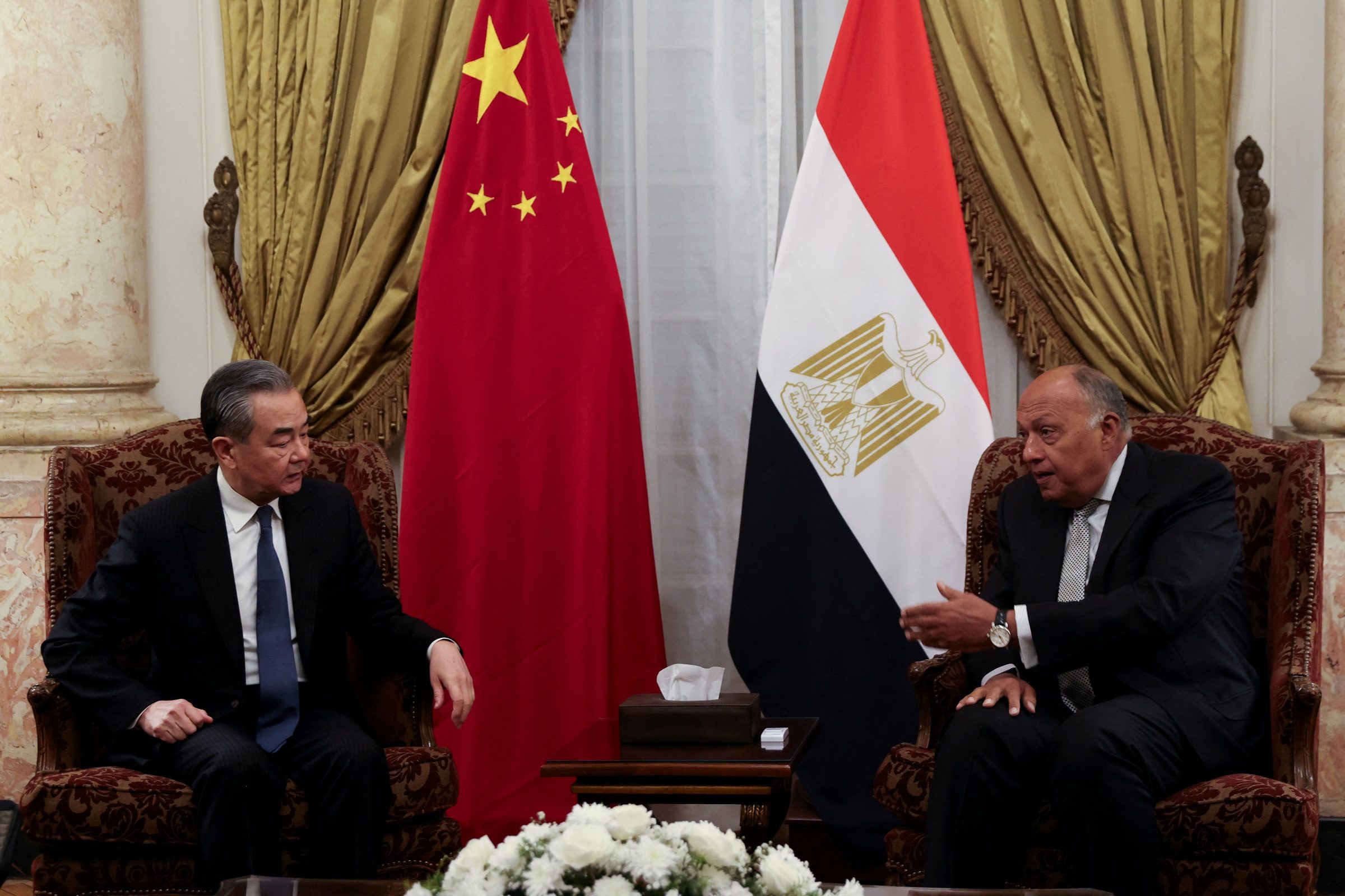 الصين الحرب على غزة