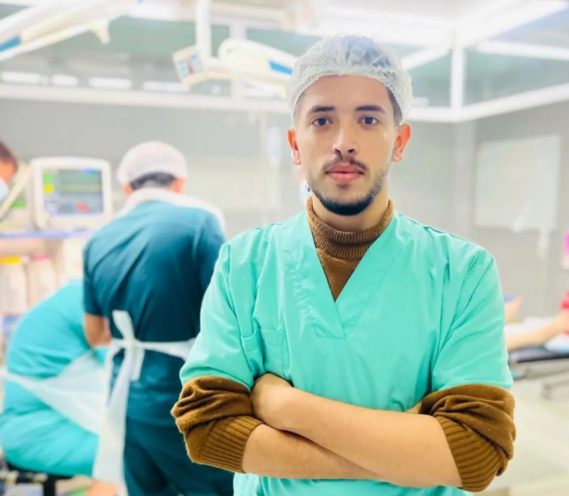 الطبيب الفلسطيني محمد قديح