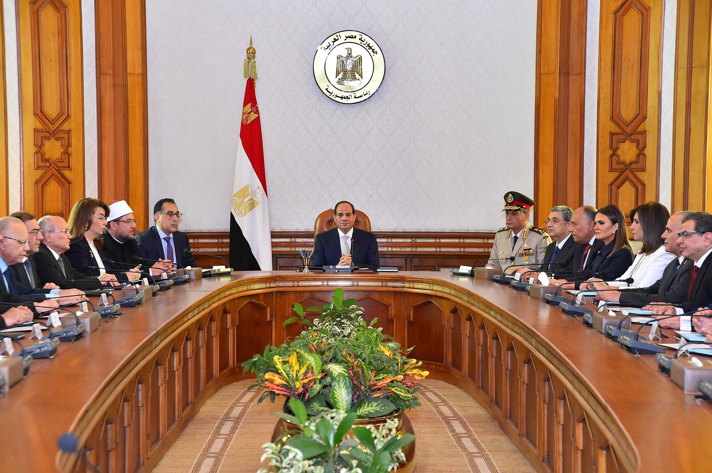 الحرب بين إسرائيل وإيران الحكومة المصرية