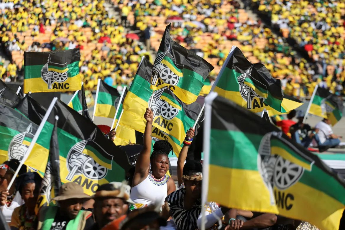 مهرجان انتخابي للحزب الحاكم في جنوب أفريقيا ANC - رويترز