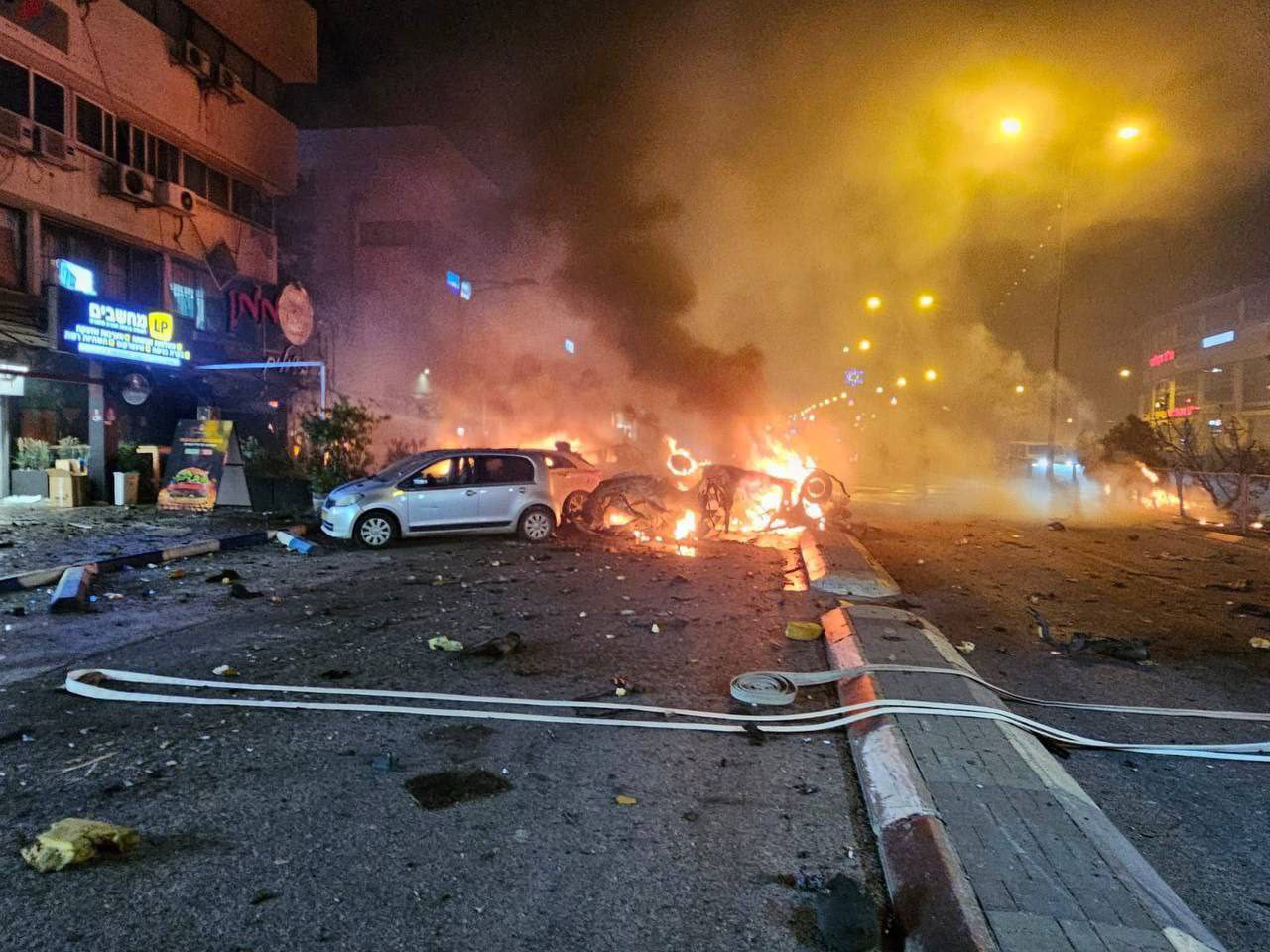 قصف من جنوب لبنان على كريات شمونة خلال معركة طوفان الأقصى/ ynet