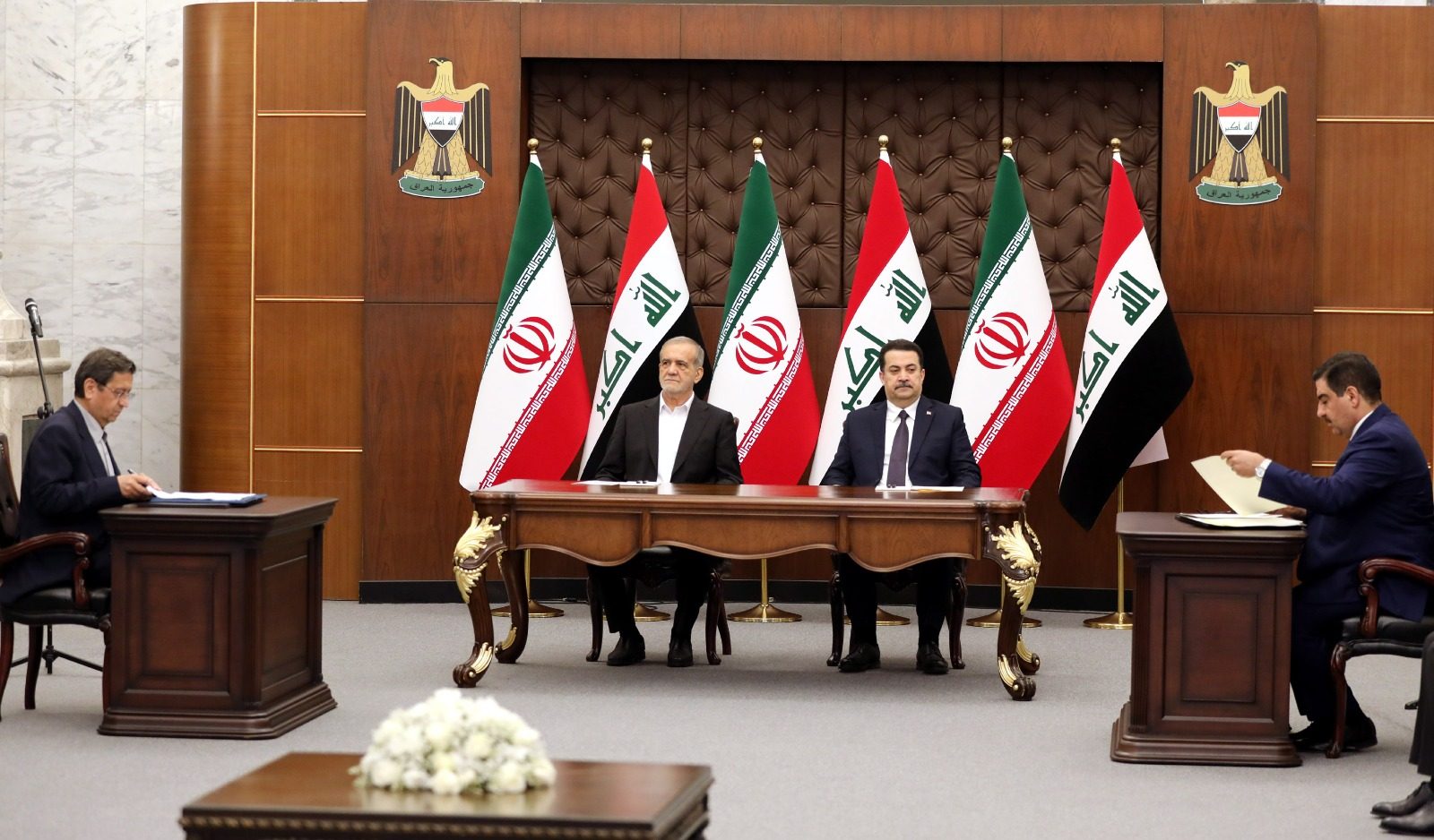 أول زيارة خارجية.. ما الرسائل التي يحملها بزشكيان أثناء زيارته العراق؟ الرئيس الإيراني