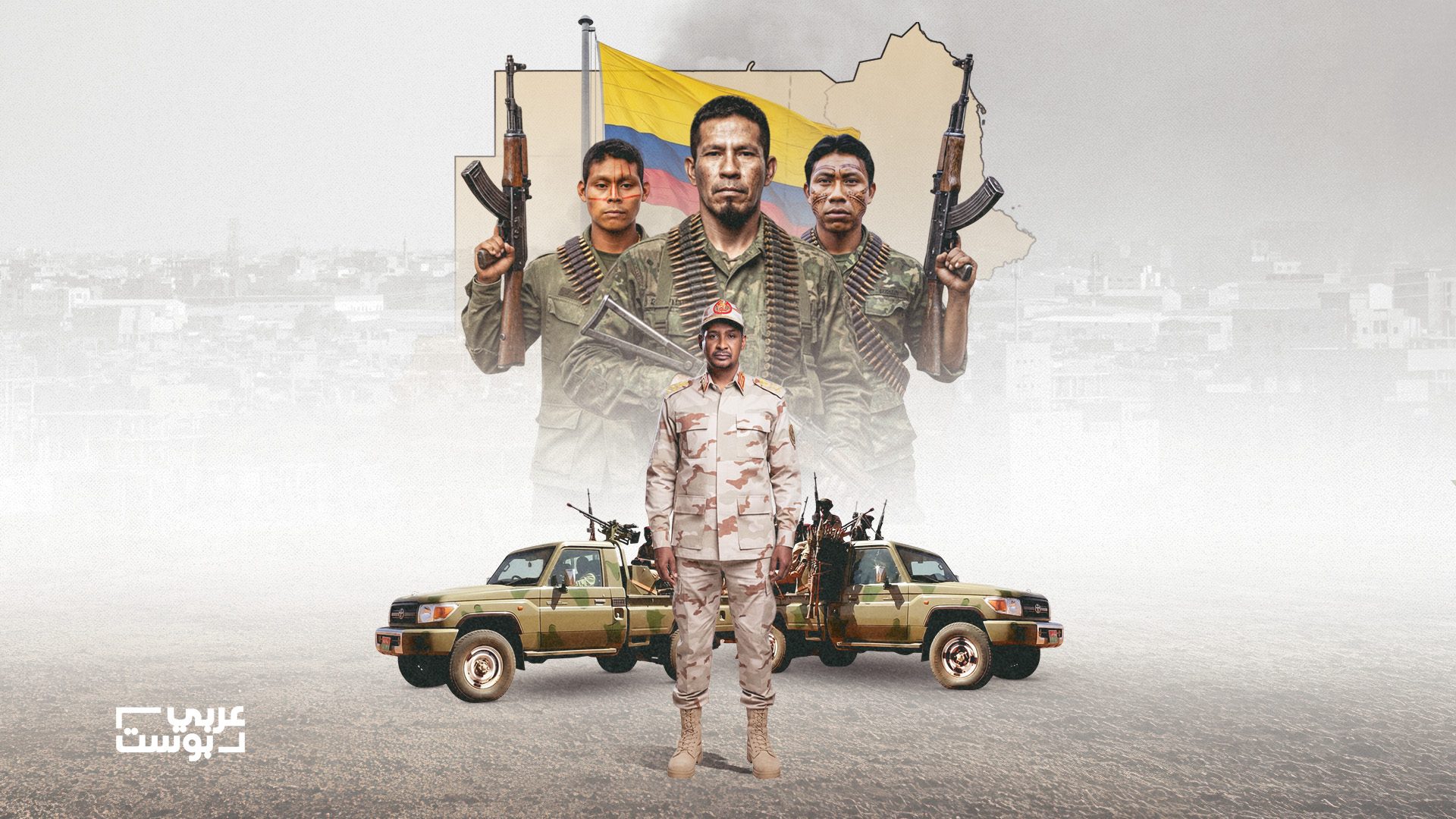 تجنيد المرتزقة الكولومبيين في السودان