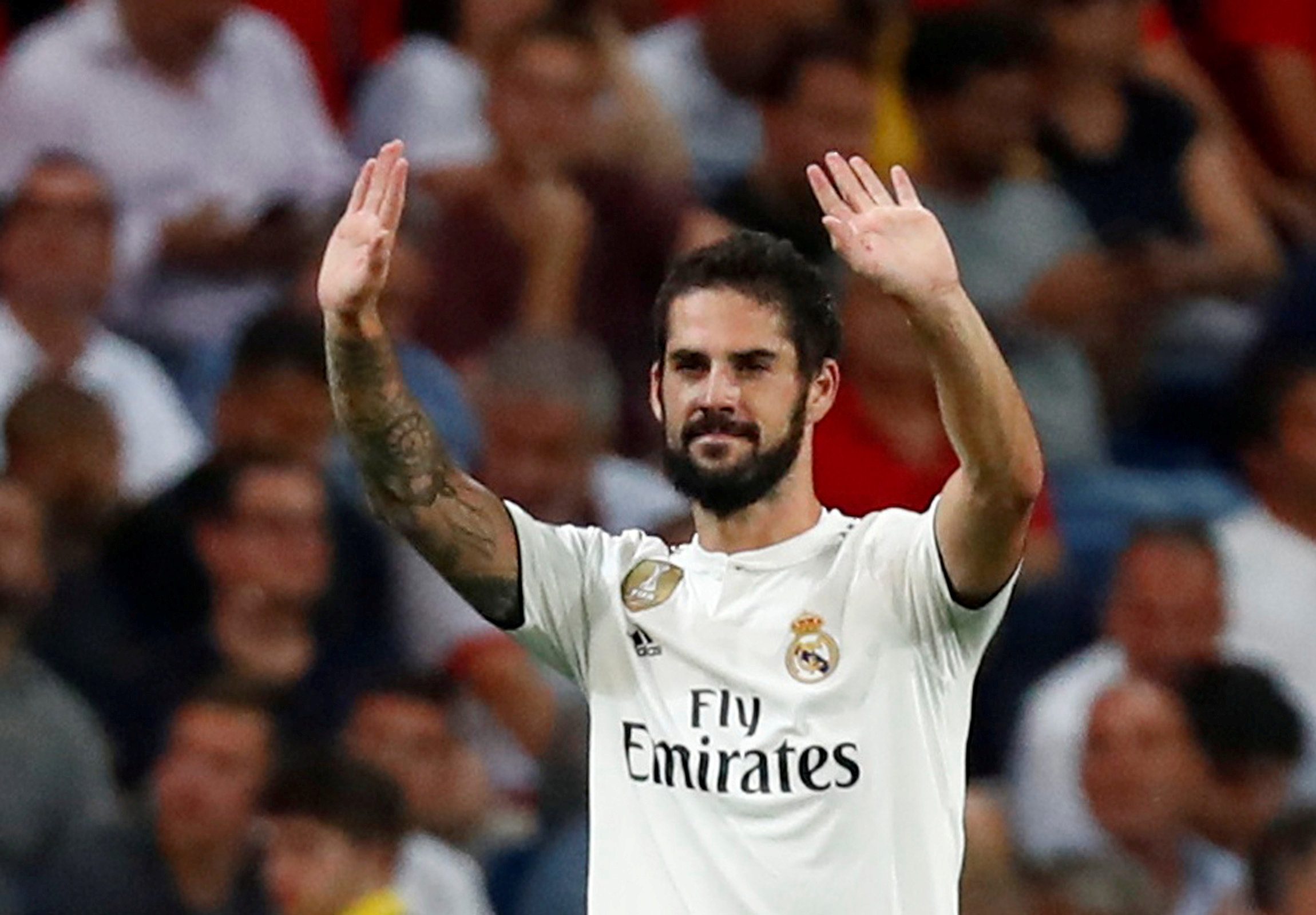 إيسكو يقترب من الرحيل عن ريال مدريد (رويترز)